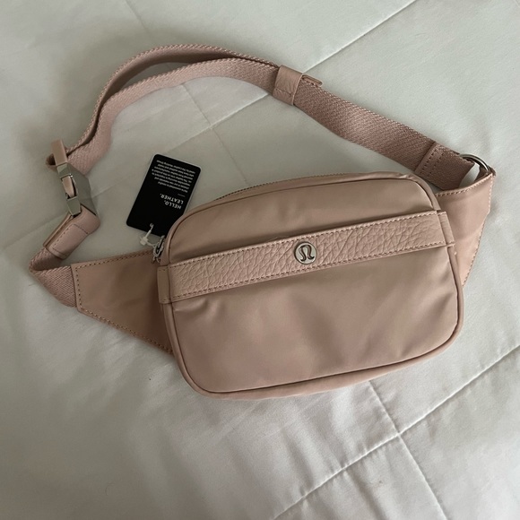 lululemon athletica Handbags - NWT Lululemon Now and Always Pink Belt Bag